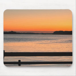 Sunset Ferry Ride Mouse Pad Mousepad