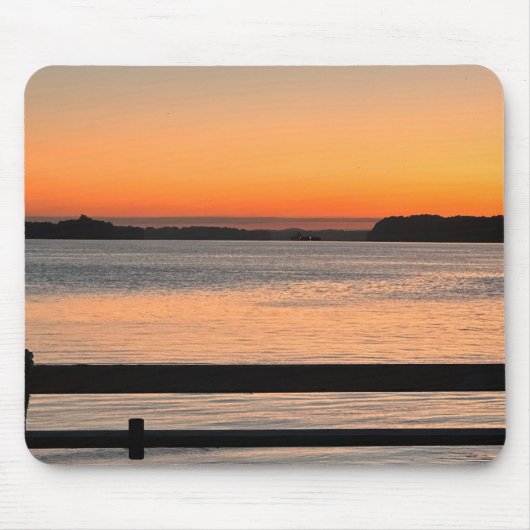 Sunset Ferry Ride Mouse Pad Mousepad (Vorne)