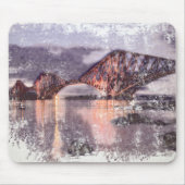 Sunset Firth of Forth Railway Bridge Mousepad (Vorne)