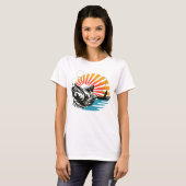 Sunset Fishing Adventure T-Shirt (Vorne ganz)