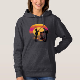 Sunset Fishing – Women’s Hoodie