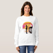 Sunset Fishing – Women’s Sweatshirt (Vorne ganz)