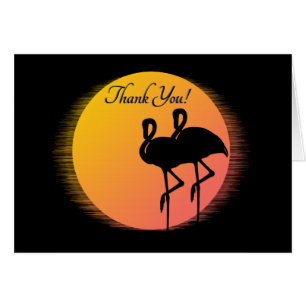 Sunset Flamingos Vielen Dank!