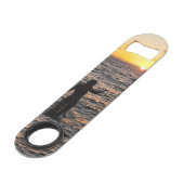 SUNSET Flaschenöffner (Rückseite Schrägansicht)