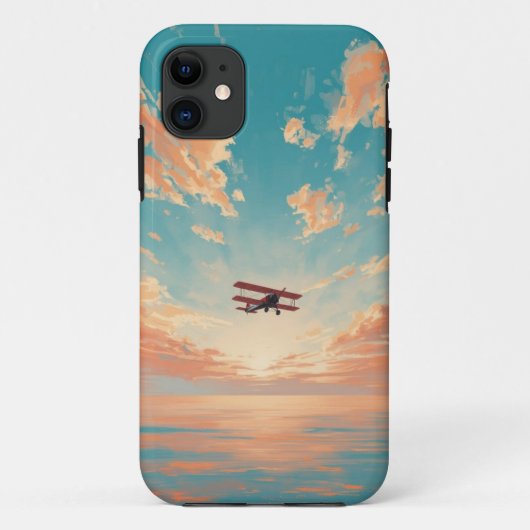 Sunset Flight Adventure Mobile Case (Rückseite)