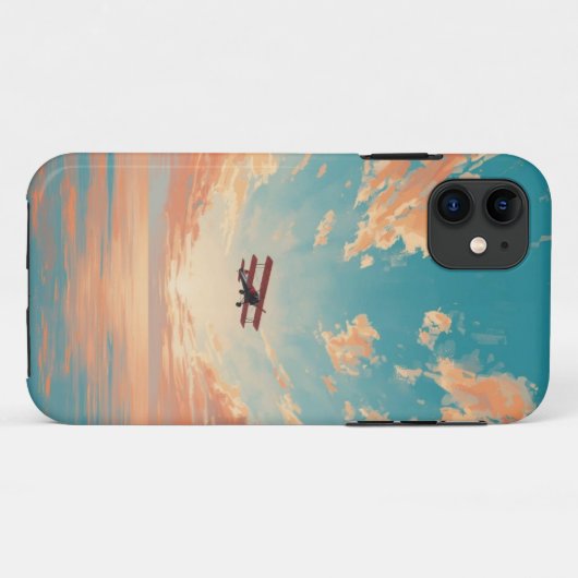 Sunset Flight Adventure Mobile Case (Rückseite (Horizontal))