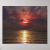 Sunset Florida Print Poster (Vorne)