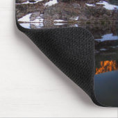 Sunset Fly Fisherman at Guitar Lake - JMT Mousepad (Ecke)