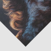 Sunset Foal Portrait Art Decoupage Seidenpapier (Ausschnitt)