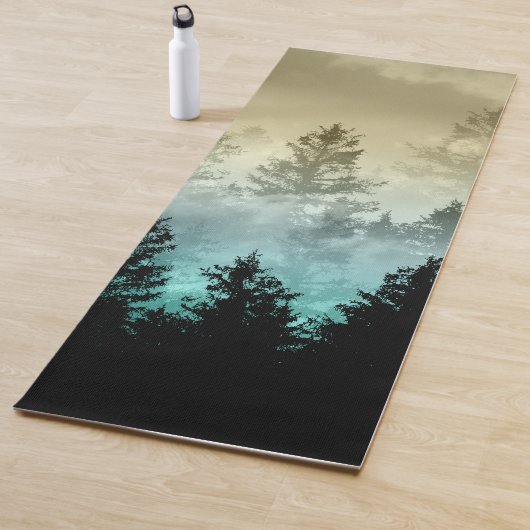 Sunset Forest Dream #2 #dreamy #wall #art #art Yogamatte (Beispiel)