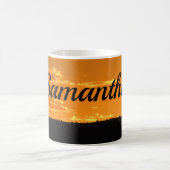 Sunset Foto Bright Orange Abend Sky Landschaft Kaffeetasse (Mittel)