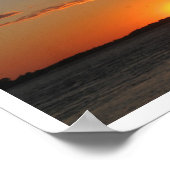 Sunset Foto Poster und Geschenke (Ecke)