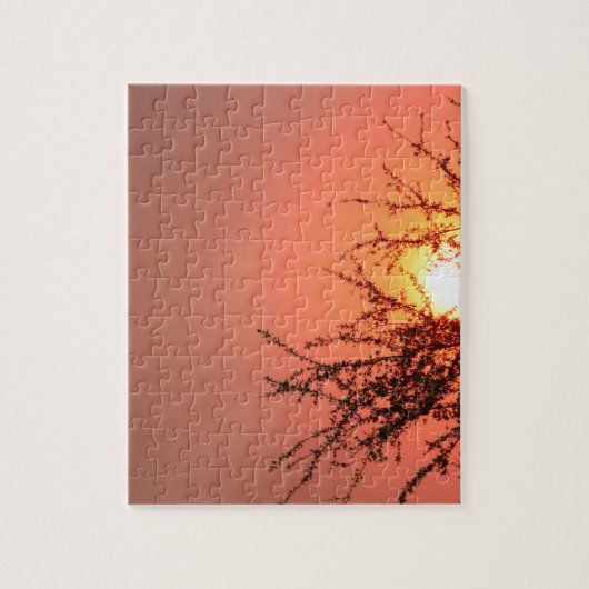 Sunset Foto Puzzle (Vertikal)