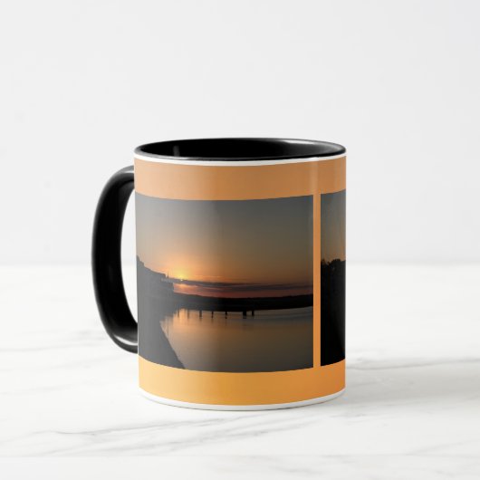 Sunset Foto Tasse (Vorderseite Links)