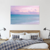 Sunset Foto Wohngestaltung mit Beach Waves Leinwanddruck (Insitu (Schlafzimmer))