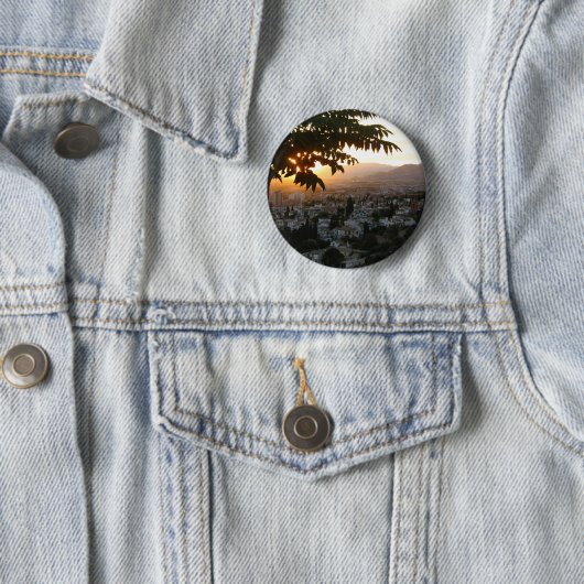 Sunset Fotografy Round Abzeichen Button (Beispiel)