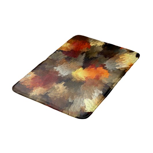 Sunset Fun...... Badematte (Schrägansicht)