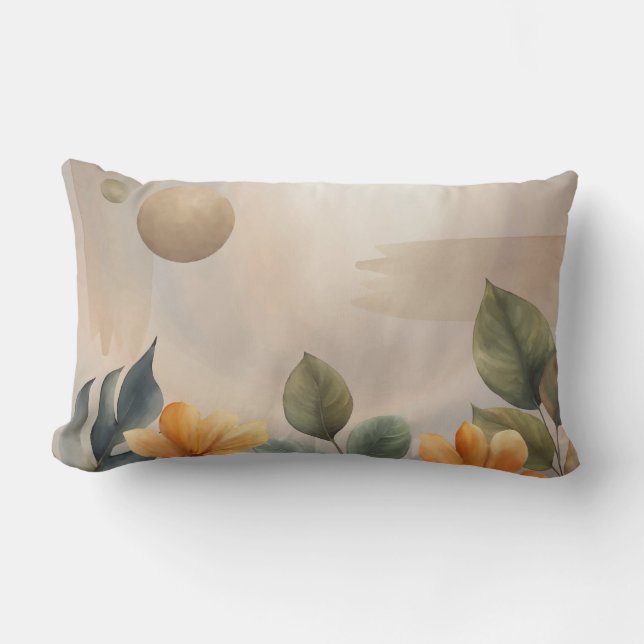 Sunset Fusion Throw Pillow Lendenkissen (Vorderseite)