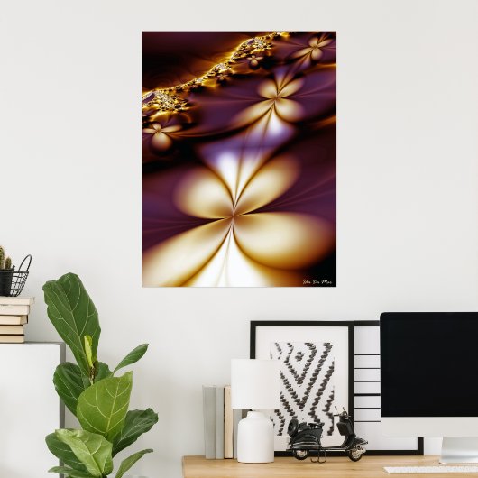 SUNSET GARDEN POSTER (Heimbüro)