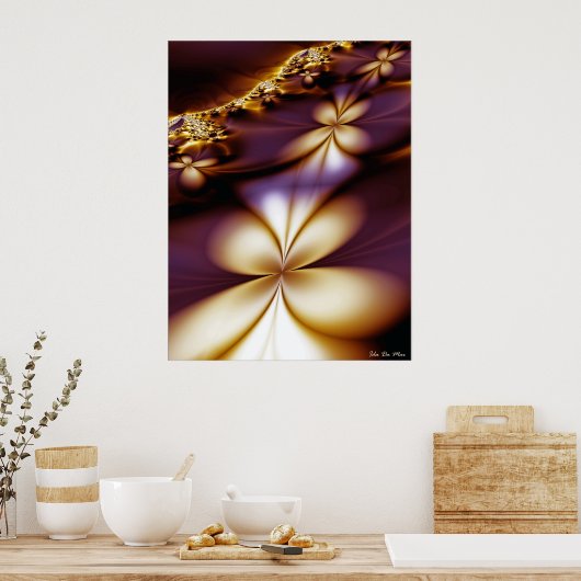 SUNSET GARDEN POSTER (Küche)