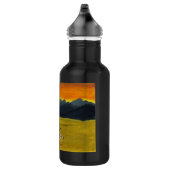Sunset Gazelle Wildlife Art Trinkflasche (Rechts)
