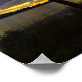 Sunset, George Lestrange Preserve, Fort Pierce, FL Poster (Ecke)