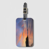 Sunset Gerakas Beach Zakynthos Griechenland Fotogr Gepäckanhänger (Vorderseite Vertikal)