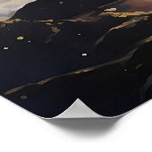 Sunset Girl, Rio de Janeiro, Frau, Romantik Poster (Ecke)