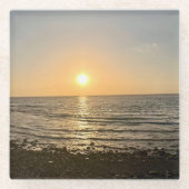 Sunset Glasuntersetzer (Vorderseite)