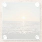 Sunset Glasuntersetzer (Rückseite)