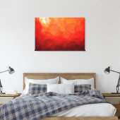 Sunset Globes - Canvas Print Leinwanddruck (Insitu (Schlafzimmer))