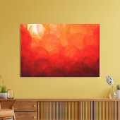 Sunset Globes - Canvas Print Leinwanddruck (Insitu (Wohnzimmer))