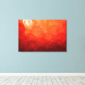 Sunset Globes - Canvas Print Leinwanddruck (Insitu (Holzboden))