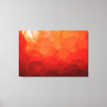 Sunset Globes - Canvas Print