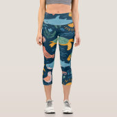 Sunset Glow High Waisted Capris Gift (Vorderseite)