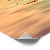 SUNSET GLOW Poster (Ecke)
