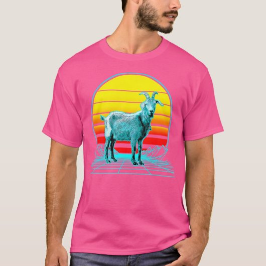 Sunset Goat T-Shirt (Vorderseite)