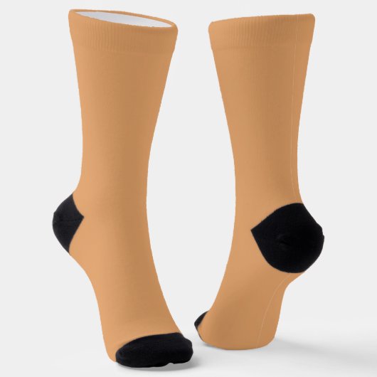 Sunset Golden Ember Socken (Gewinkelt)