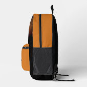 Sunset Golfer individuelle Name Bedruckter Rucksack (Rechts)