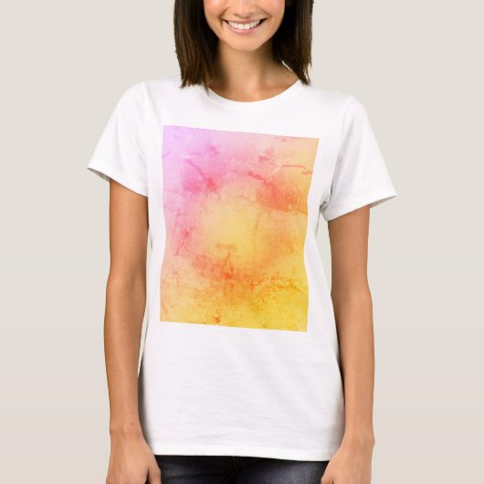 Sunset Gradient Artistic T - Shirt for Women (Vorderseite)