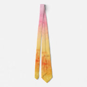 Sunset Gradient Elegante Seide Krawatte (Rückseite)