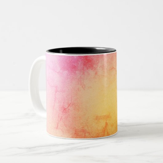 Sunset Gradient Keramik Kaffee Tasse (Vorderseite Links)