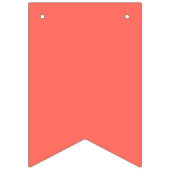 Sunset Gradient Theme Bunting Banner (Erste Fahne)