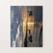 Sunset Grenada Karibik. Puzzle (Vertikal)