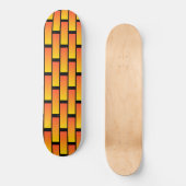 Sunset Grill Black Skateboard (Vorderseite)