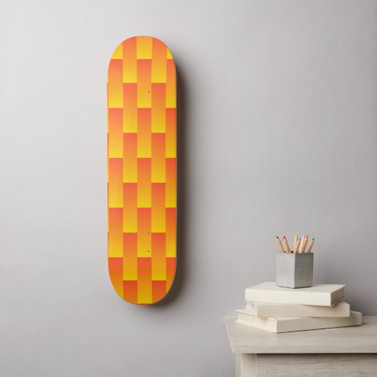 Sunset Grill Skateboard (Wandkunst)