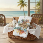 Sunset Grove Geschirrtuch