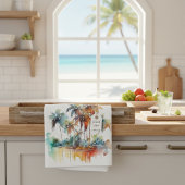 Sunset Grove Geschirrtuch