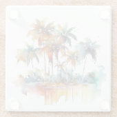 Sunset Grove Glasuntersetzer (Rückseite)