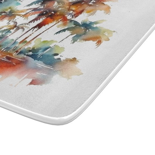 Sunset Grove Schneidebrett (Ecke)